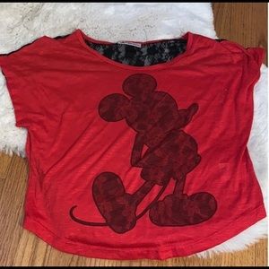 Disney parks crop top